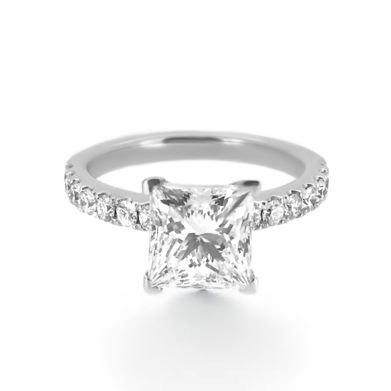 Princess Cut Diamond Engagement Ring