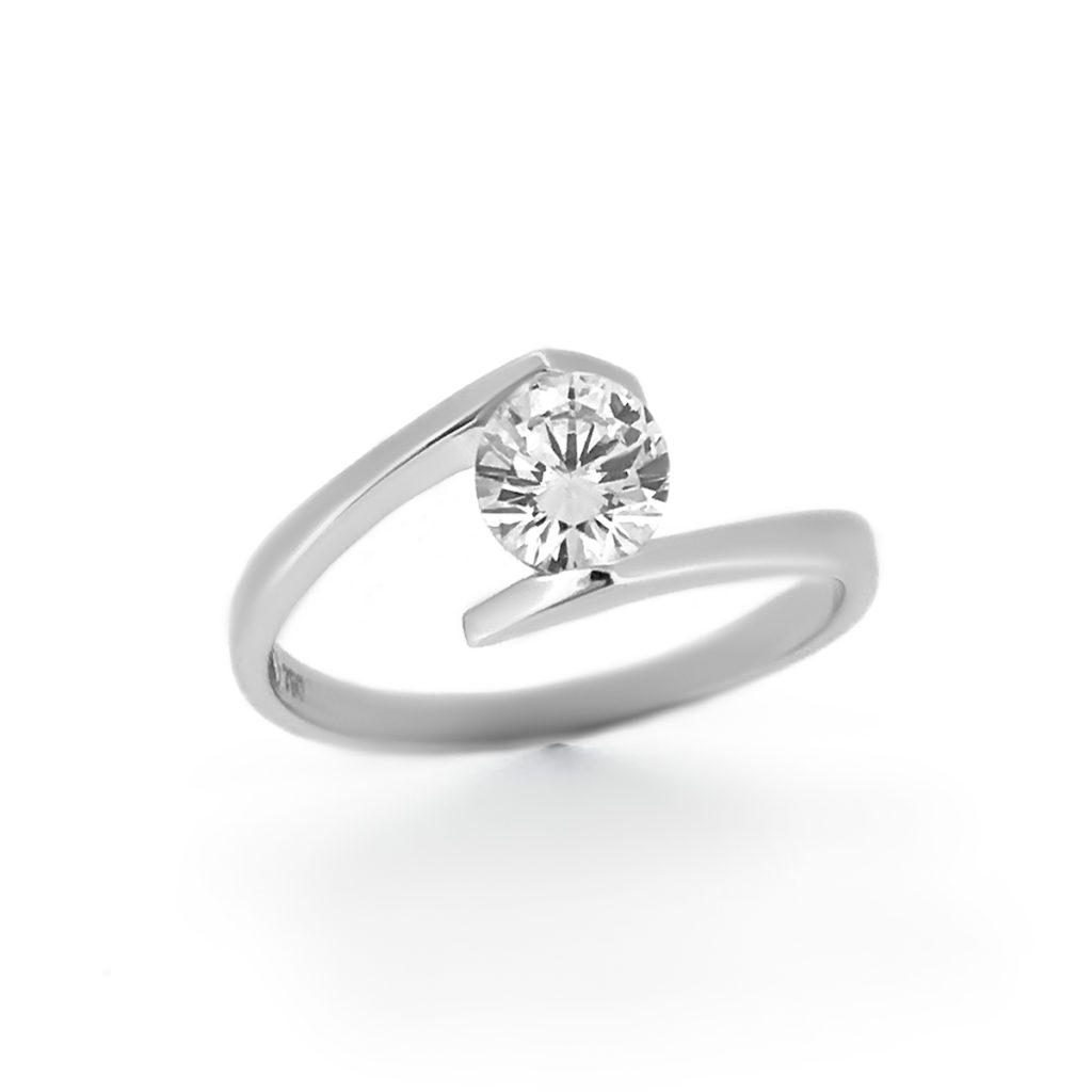 Twist Diamond Ring